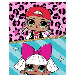 L.O.L Surprise Beach Towel 28”x 58” 100% Cotton